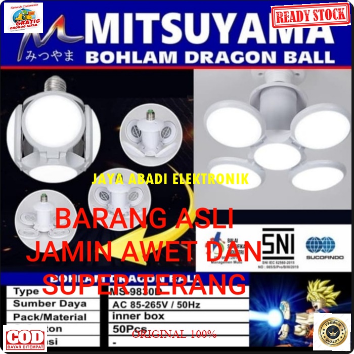 G535 ORIGINAL LAMPU LED 30 W WATT SUPER TERANG BOHLAM PUTIH WAT LAMP BULB BOLAM PENERANG CAHAYA RUMAH KAMAR E27 G535  ORIGINAL Bohlam Lampu LED Putih 30 Watt Mitsuyama WAT LAMP BULB bollam TERANG SINAR PENERANG CAHAYA 30 WATT REAL G535  SPESIFIKASI: - Vol