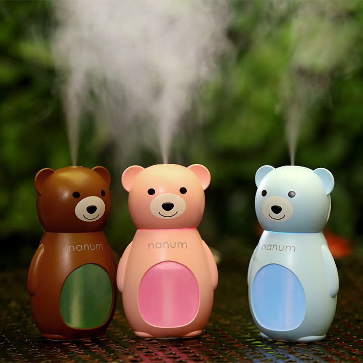 AKN88 - NANUM BEAR Aroma Diffuser Ultrasonic Humidifier 160ml