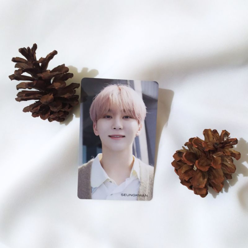 [BOOKED] Photocard HMV Hitorijanai Not Alone Seungkwan Mingyu Wonwoo Dokyeom Seventeen