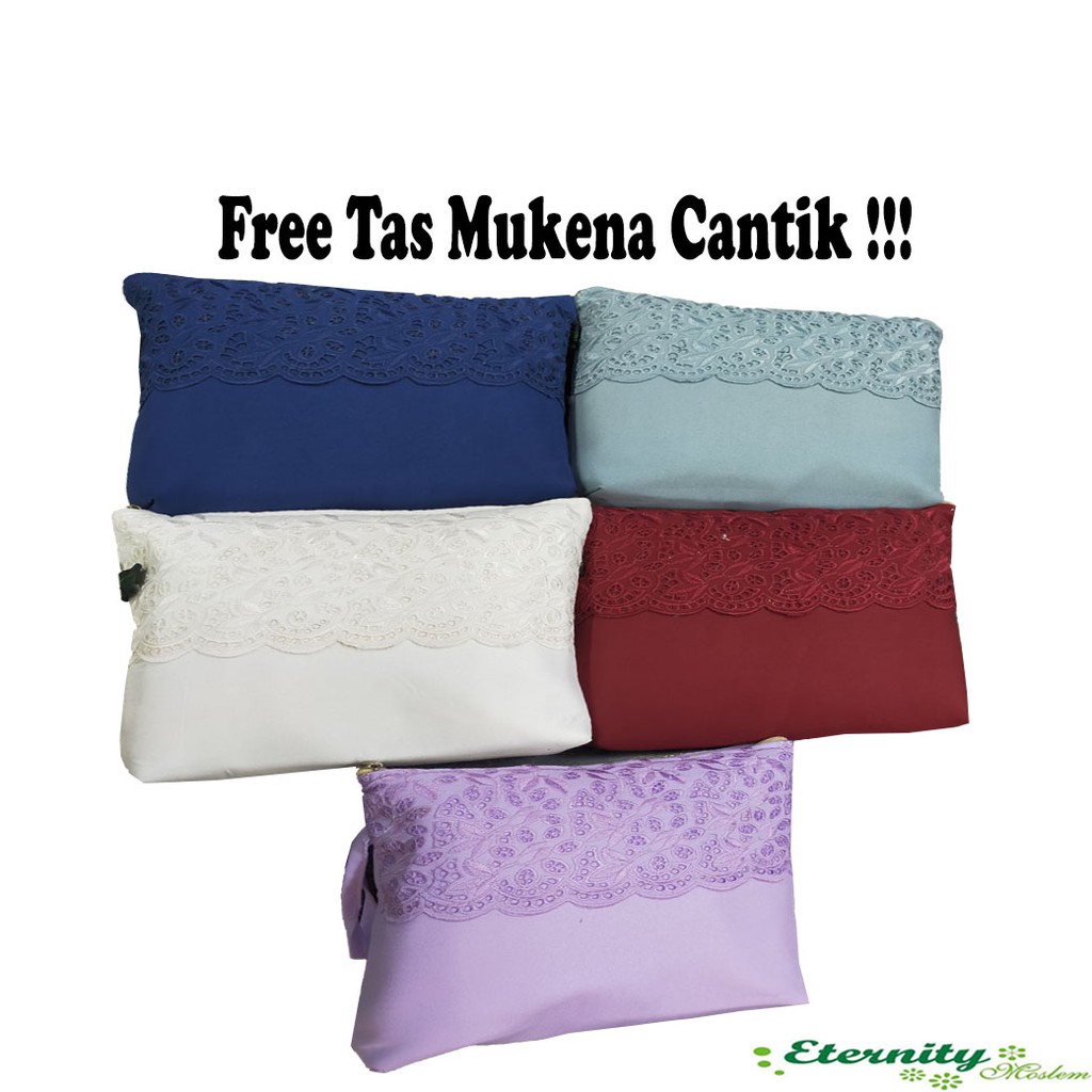 Mukena Bordir Rukaiyah Mukena JUMBO Mukena ETERNITY premium Terbaru