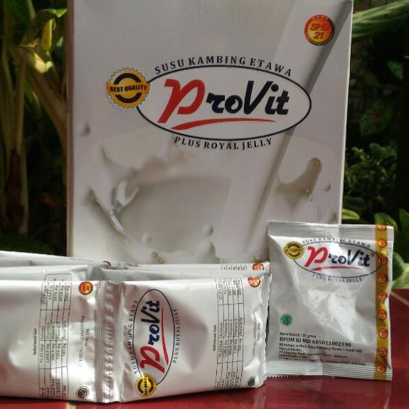 

6d6d Provit susu kambing etawa plus royal jelly harga 1 sachet original murah eceran 7Z33 ➦