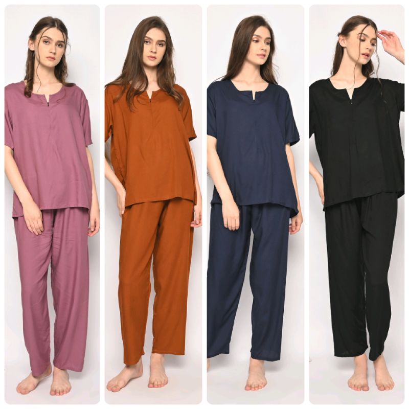 ONE SET PIYAMA RAYON-2