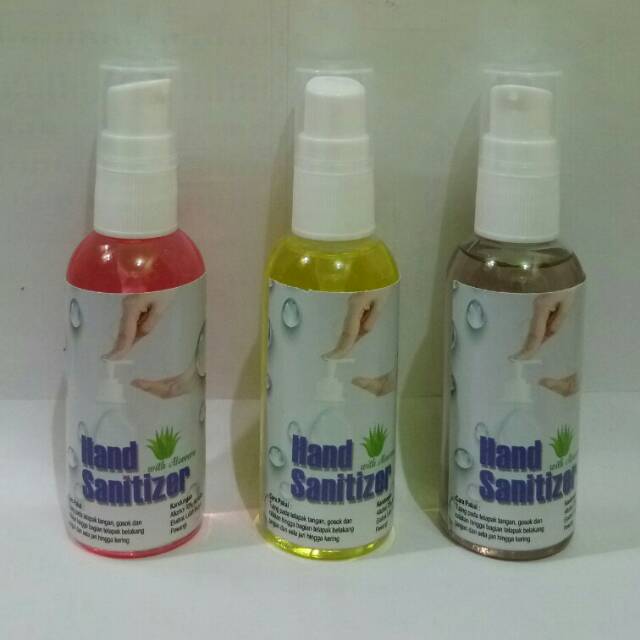 Antiseptic / Hand Sanitizer / Disinfektan Cair Spray 60 ML /Flip top 100 ml Pencuci tangan steril