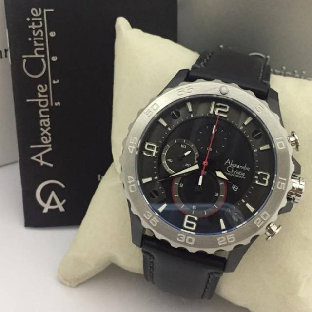Alexandre Christie AC 6505 Silver MAN