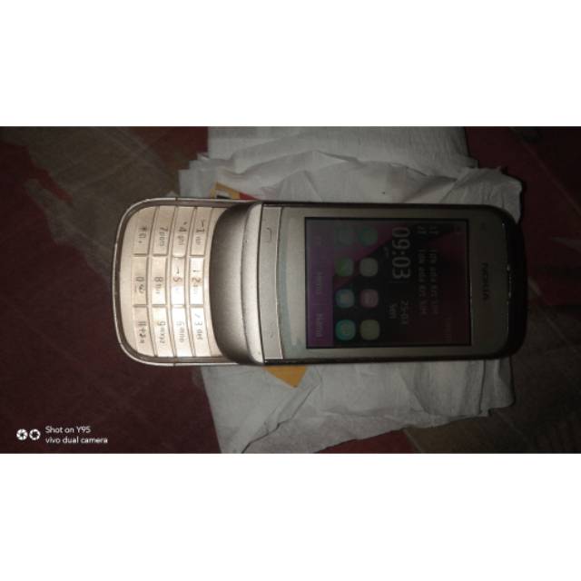 NOKIA C2 Layar sentuh jadul, nokia sleding
