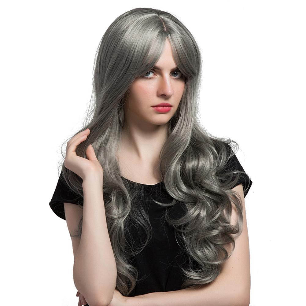 Blonde Unicorn Women 26 Inch Long Straight Heat Resistant Hair Wig