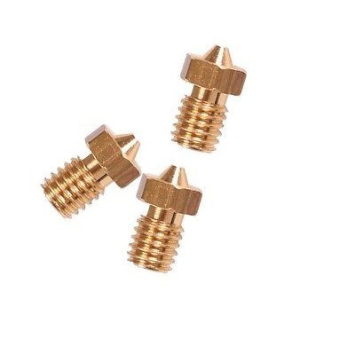 Reprap 3D Printer E3D-M6 Threaded Brass Nozzle 0.6/1.75 mm