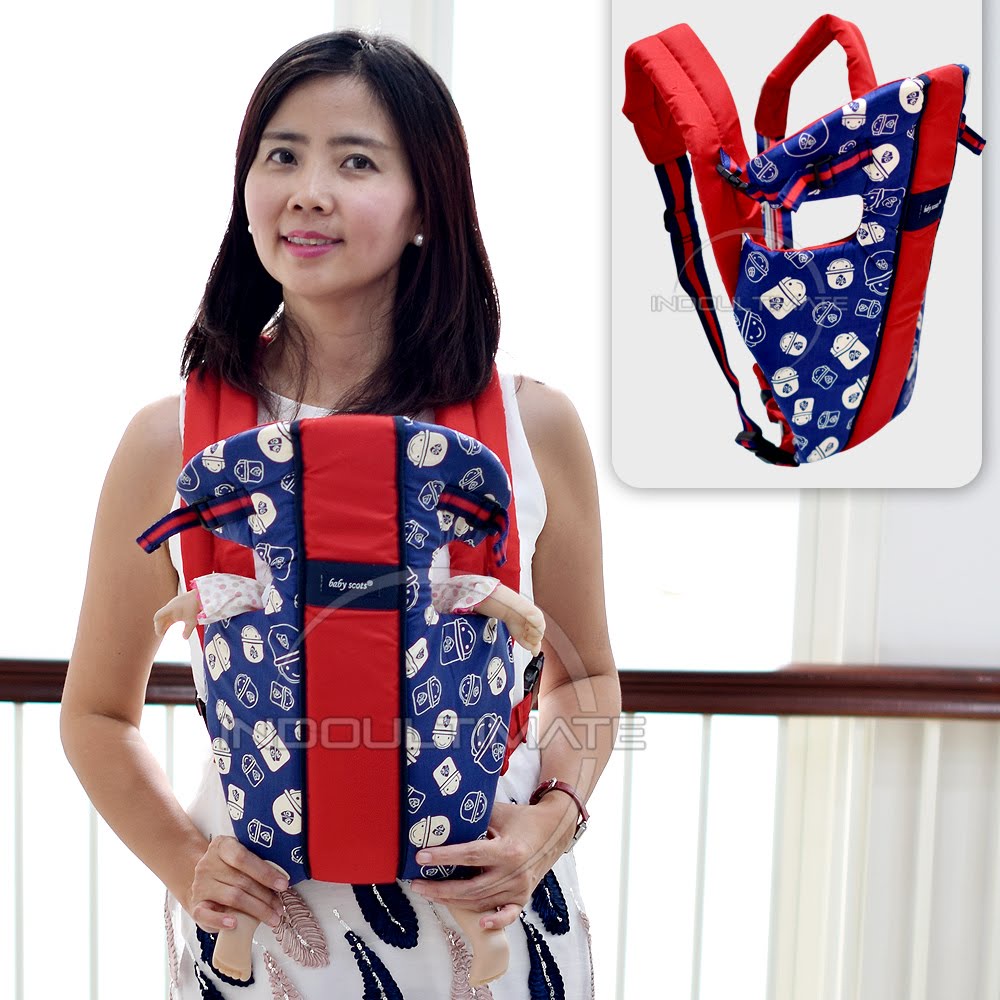 Baby Carrier Gendongan Multifungsi BABY SCOTS Gendongan Bayi Gendongan Hipseat Bayi Gendongan Depan BY-79-GB