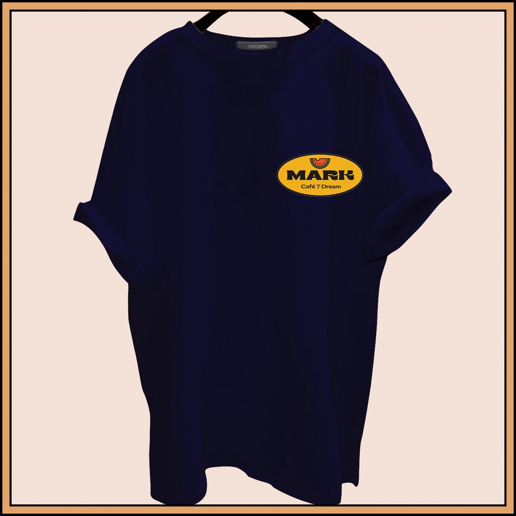 CALVIERO SHOP - BAJU KAOS ATASAN WANITA MARLK LOGO PRINT