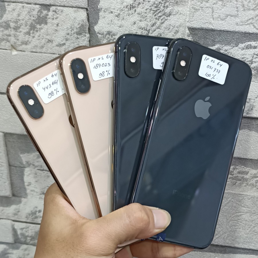 cuci gudang iphone xs max 256gb 64gb 512gbsecond fullset no minus like new dapatkan misteri box singgahcell