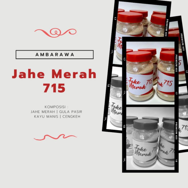 

MINUMAN SERBUK JAHE MERAH INSTANT PRAKTIS