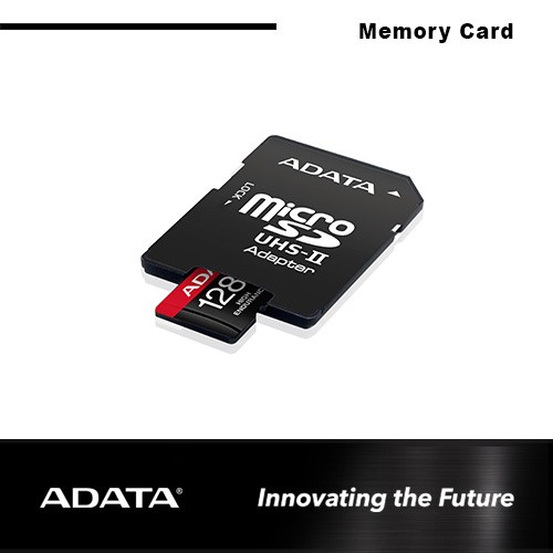 ADATA High Endurance MICRO SDXC/SDHC UHS-I Card 128GB - RED