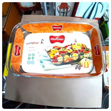 [PROMO] LOYANG KUE KACA MARINEX PIRING PERSEGI 2.9 L PYREX PIREX MICROWAVE OVEN BRAZIL ORIGINAL