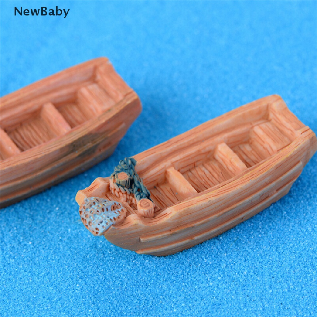 Miniatur Perahu Pancing DIY Untuk Dekorasi Rumahtaman Peri