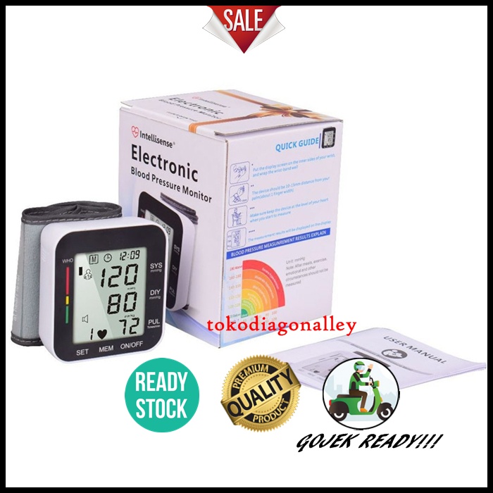 TENSIMETER DIGITAL PERGELANGAN OMICRON INTELLISENSE TEKANAN DARAH TENSI BLOOD PRESSURE RZ204