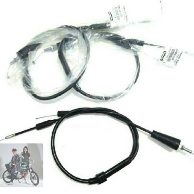 KABEL GAS/SELANG GAS NINJA R ORI KAWASAKISelang gas kabel gas ninja R original