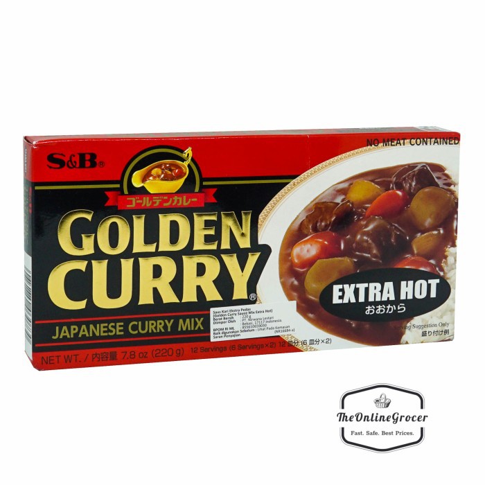 

Terbatas - Sb Golden Curry 220Gr â Kari Jepang - Hot