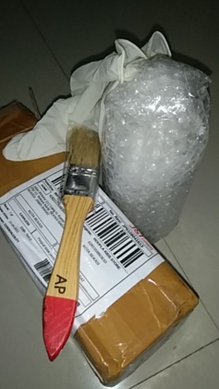 Cleanzie Power Clean Cairan Ajaib Pembersih Keramik Kamar Mandi Toilet + Bonus Kuas , Sarung Tangan