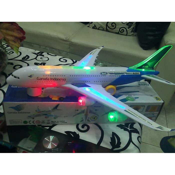 Dijual Pesawat Garuda Indonesia A380 JUmbo Baterai Diskon