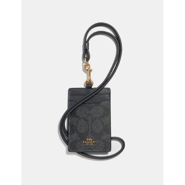 

COACH ID Lanyard In Signature Coated Canvas