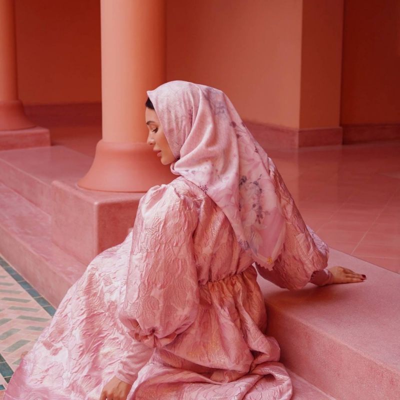 La Sabelle *hawa scarf pink*