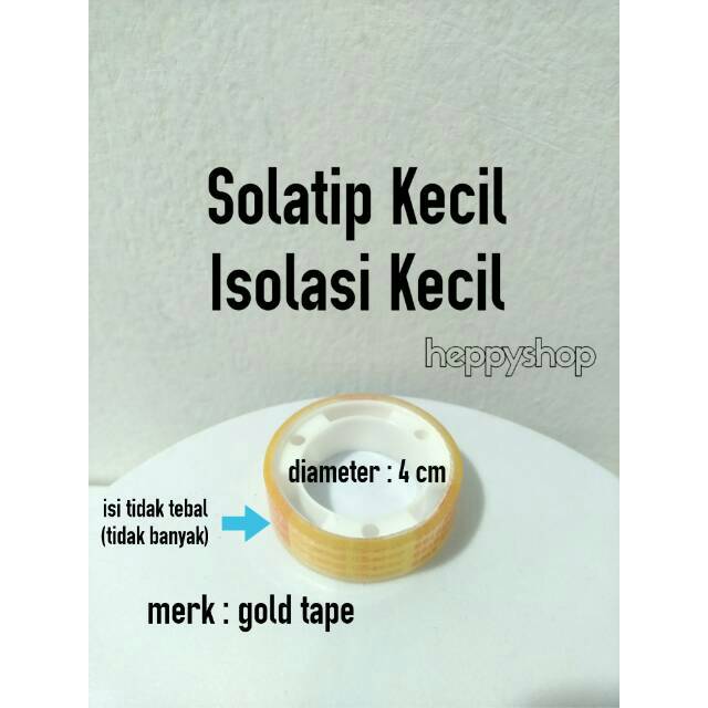 

Solatip Kecil, Isolasi Kecil