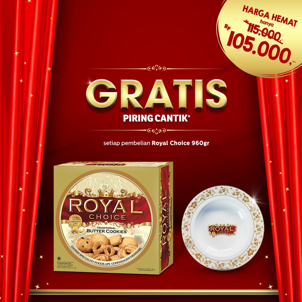 

PROMO ROYAL CHOICE FREE PIRING CANTIK 960 GR TERMURAH