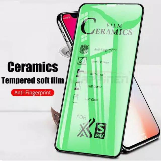 Tempered glass ceramics film full layar realme 5/5i/5s/C20/C21/C25- OPPO A31/A5/A9(2020)