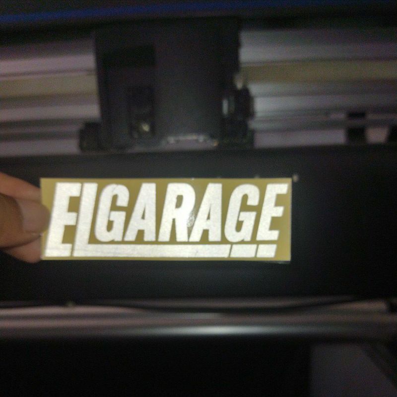 sticker elgarage mini