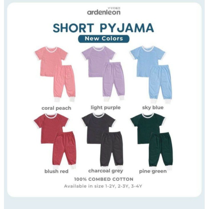 Ardenleon Short Pyjama Set / Piyama Pendek Anak