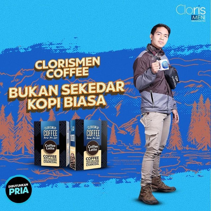 

clorismen coffe / coffe viral / coffe mengatasi jerawat bopeng ( 1 box isi 5 saset )