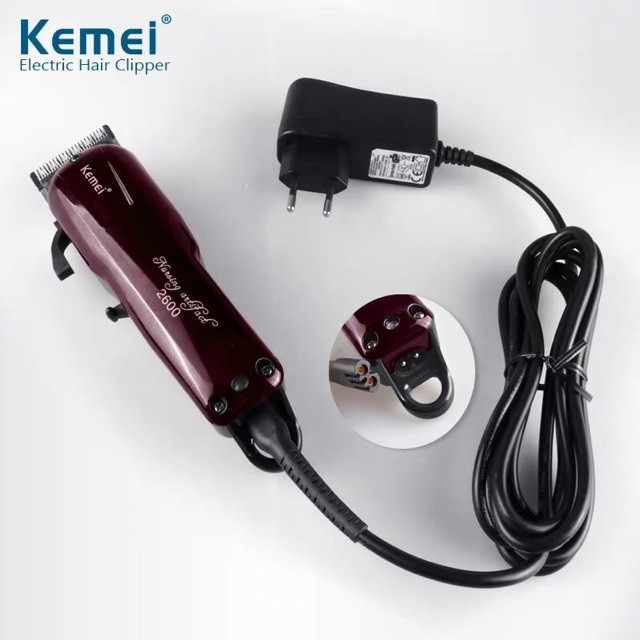 Kemei KM 2600 Alat Cukur Rambut Professional Hair Clipper Cordless Mesin Cukuran KM-2600