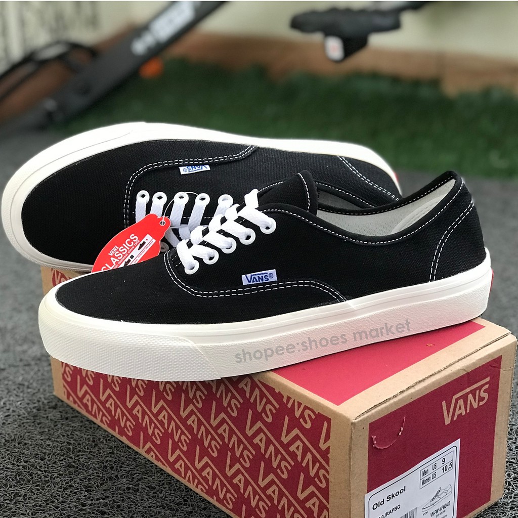 Sepatu Vans Authentic OG Ivory Black White