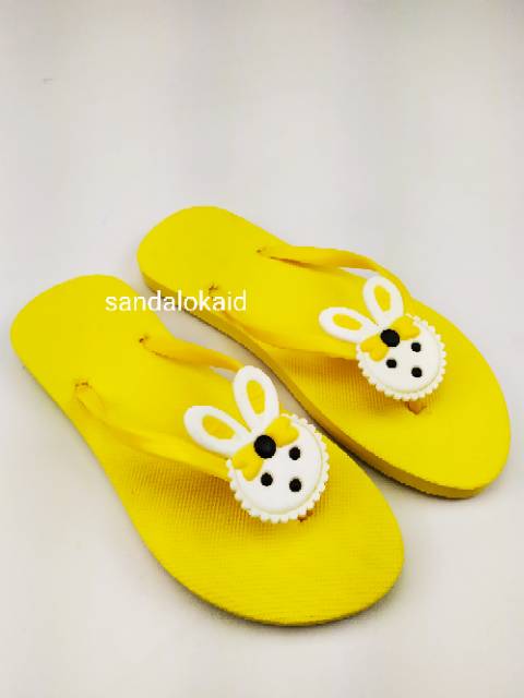 Sandal Kartun Kelinci | Sendal Rabbit Wanita Cartoon