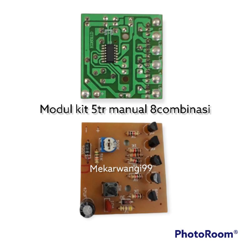 kit modul lampu LED 5tr automatis 8 combinasi