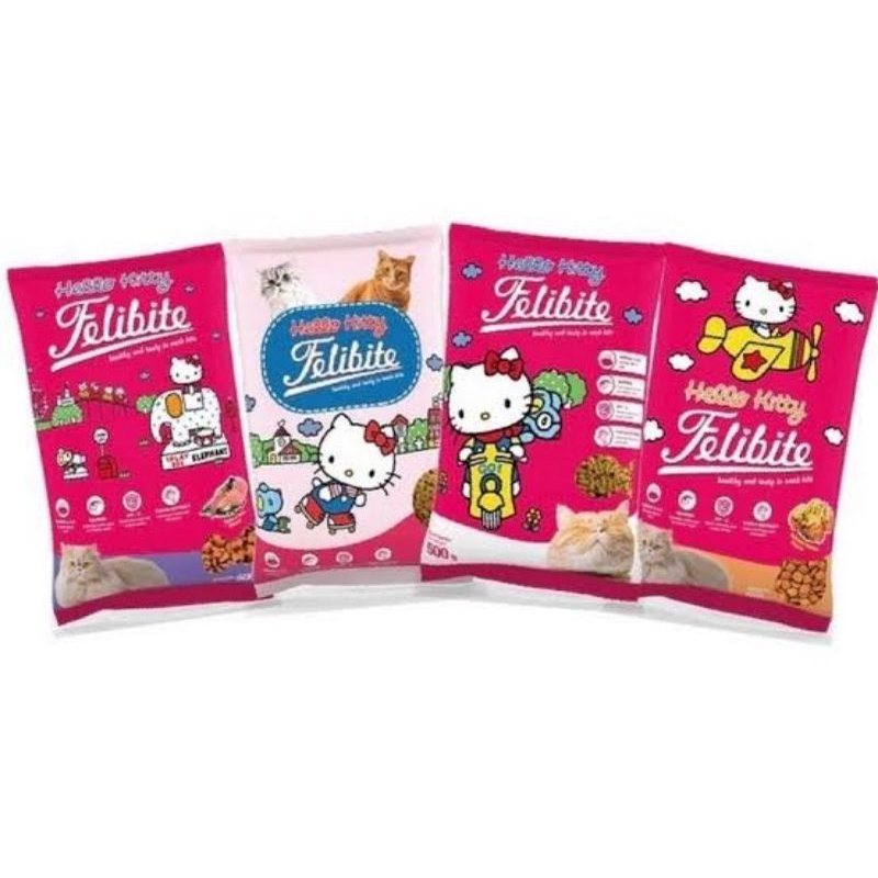 FELIBITE KIBBLE IKAN &amp; DONAT 500 GR