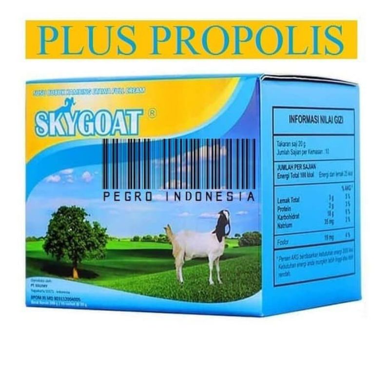 

Skygoat susu kambing plus propolis