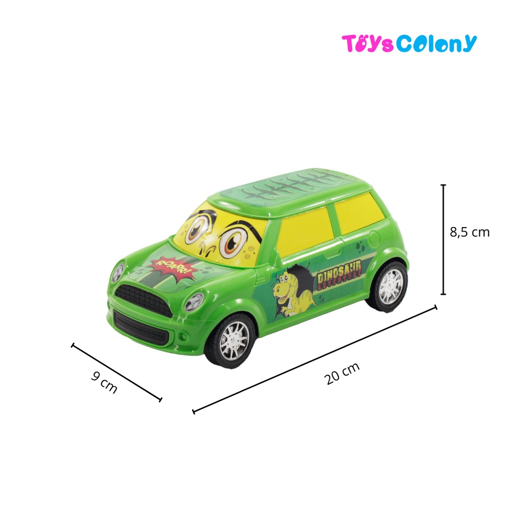 Cooper Dinosaurus Series / mainan mobil anak