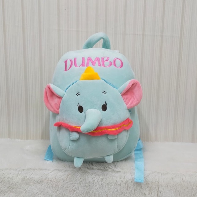 Tas Ransel Anak Sekolah SD Gajah Dumbo 2Rest Size L/Backpack/Kado Tas Anak