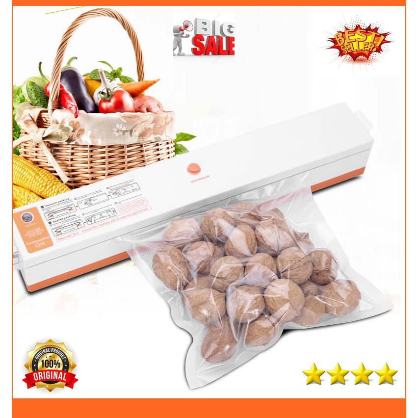 Taffware Sealer Elektrik Plastik Pembungkus Makanan 220V 100W - LQL-08