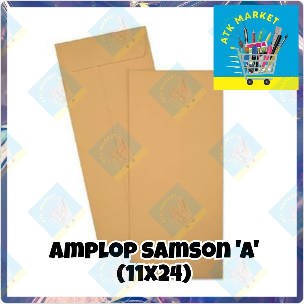 

(ECER) AMPLOP COKLAT / Craft Paper Art / Kertas Coklat Kantor Samson ukuran A