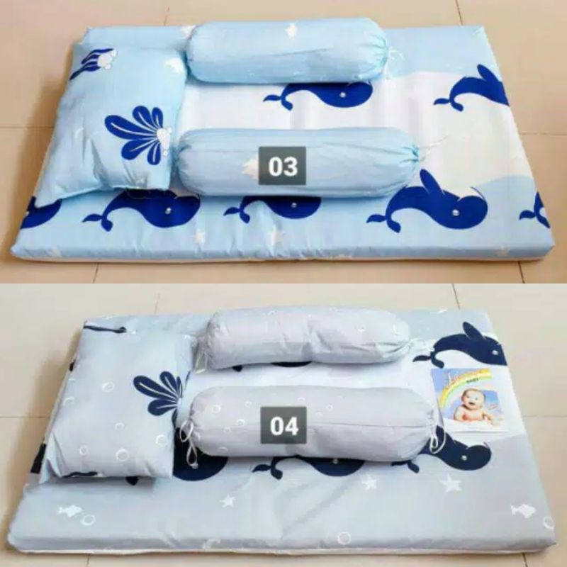 Set Kasur Baby Jessi Kasur Matras Bayi Bantal Guling