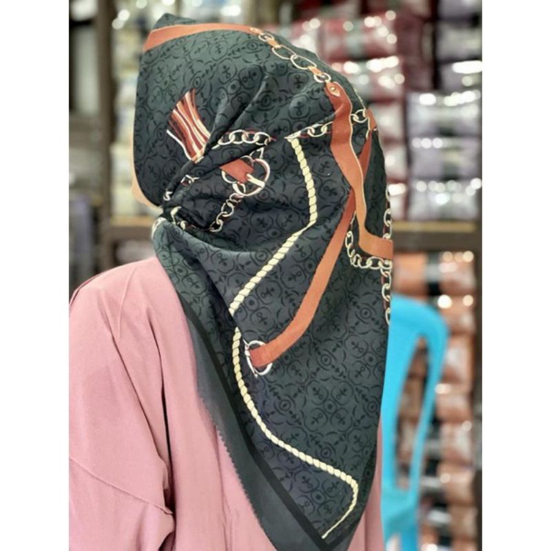 Jilbab segiempat Voal Premium DNay ZA-W38