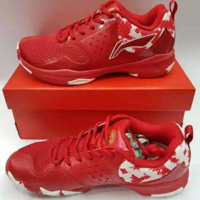 Halberd td/aytq049/lining/sepatu/badminton/bulutangkis/original/aytq 049