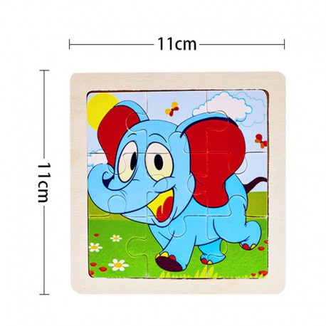 Mini ANIMAL PUZZLE Kayu Mainan Anak Wooden Toys Mainan Edukasi Jigsaw Montessori Puzzel Seri Binatang Hewan Laut Hiu Paus Singa Safari