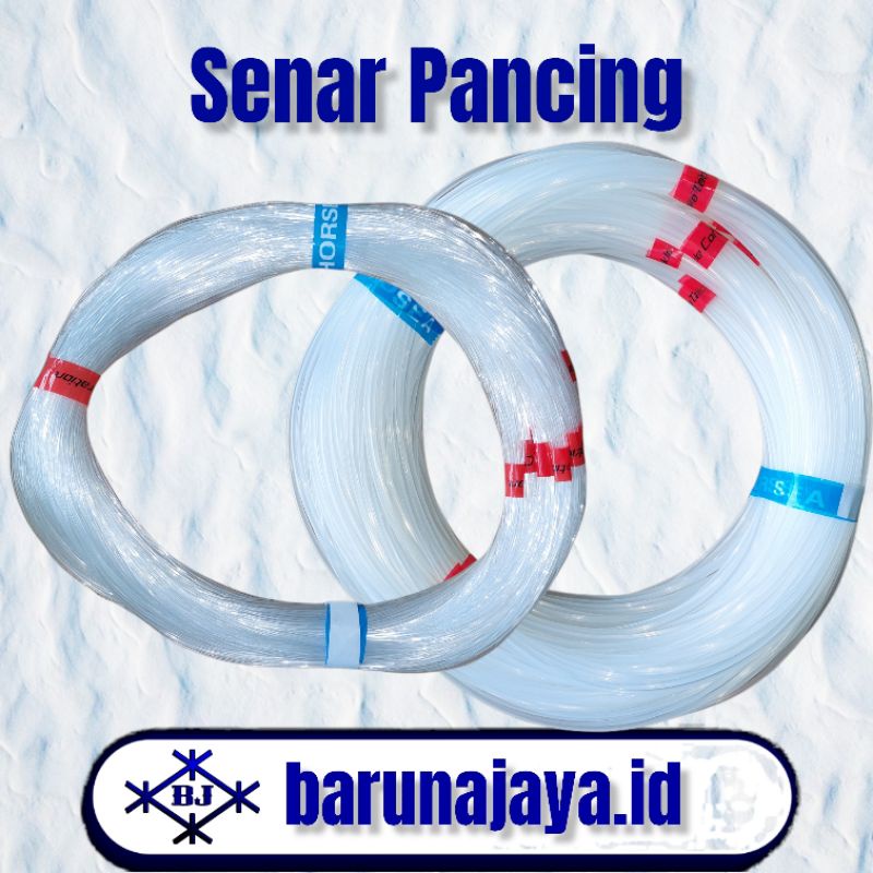 10Roll Senar Pancing - Senar Layangan - Senar Potong Rumput No. 8000