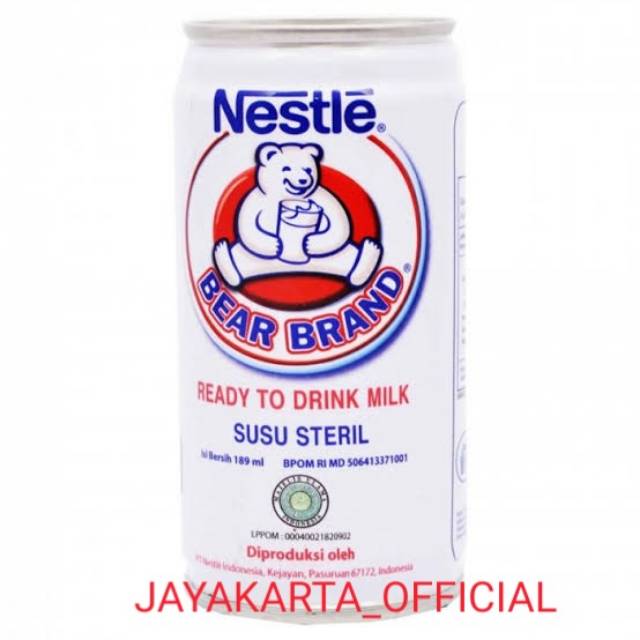 

Bear brand susu beruang 189ml