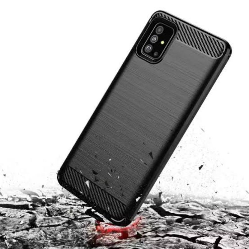 Case Xiaomi Redmi 9/ 9C/ Note 9/ Note 9 Pro Black Fibercarbon