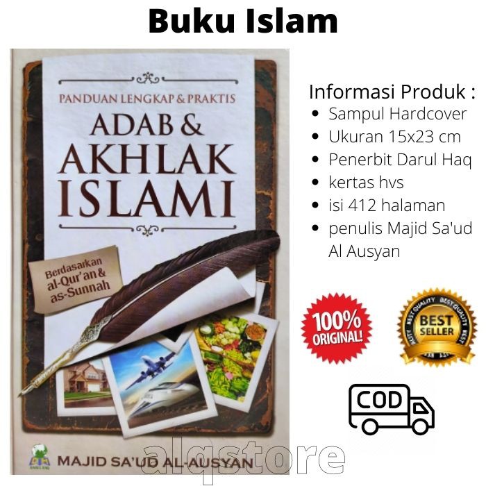 Panduan Lengkap dan Praktis Adab & Akhlak Islami Darul Haq Buku Adab dan Akhlak Islam