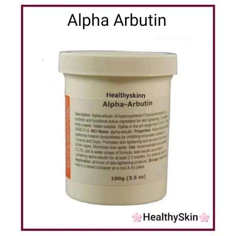 Alpha arbutin 10 Gram Murni Ex-Canada